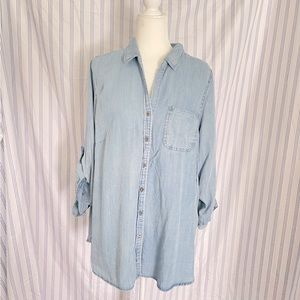 Denim Style Blouse